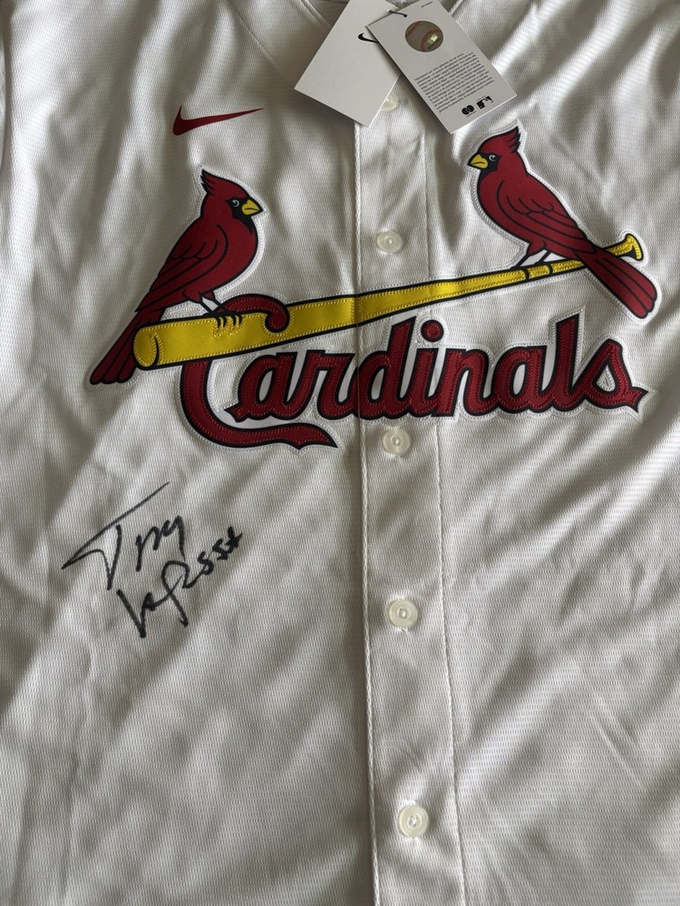 Tony Larussa Signed Authentic Nike Jersey