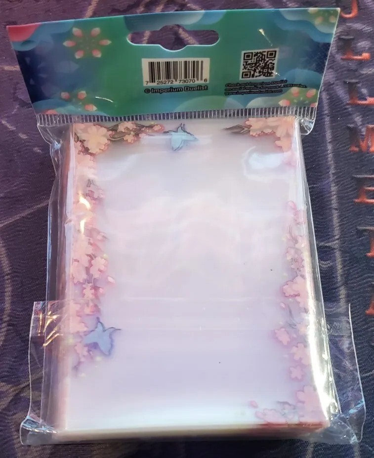 IMPERIUM DUELIST BORDER SLEEVES CHERRY BLOSSOM