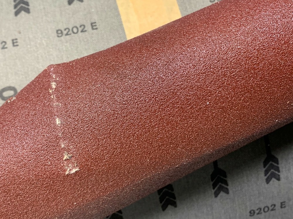 SANDPAPER ROLL, P80 GRIT, 1A-J, 9202 E, 24-1/4" WIDTH, 500 FT