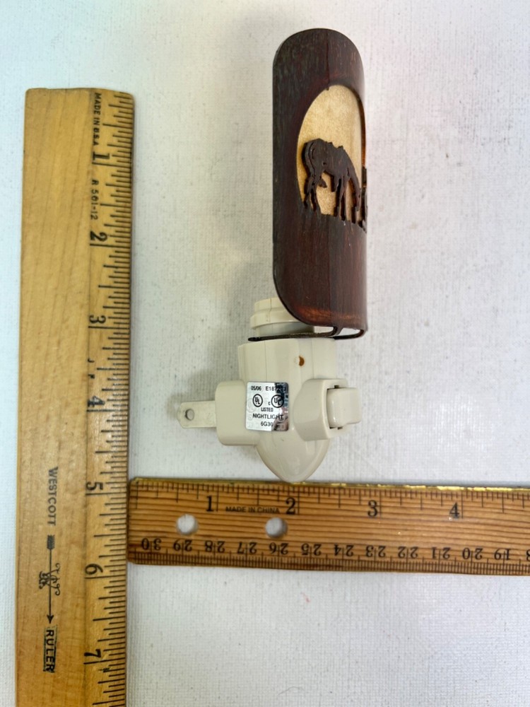 Vintage Cowboy Prayer Night Light