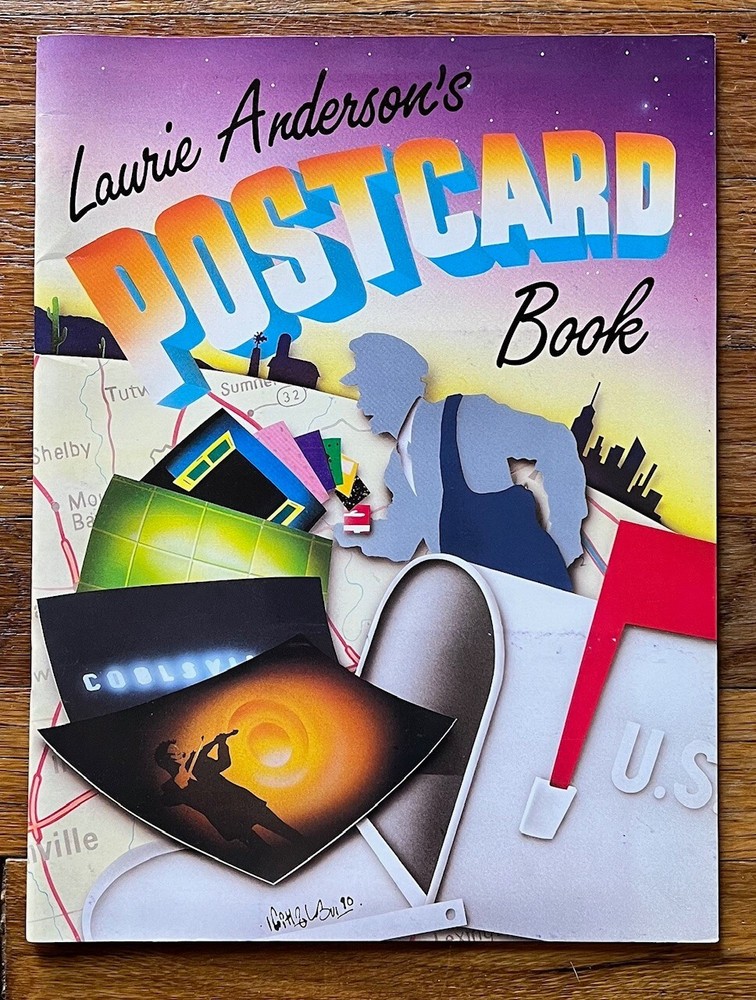 Laurie Anderson's Postcard Book '90 - 24 postcards