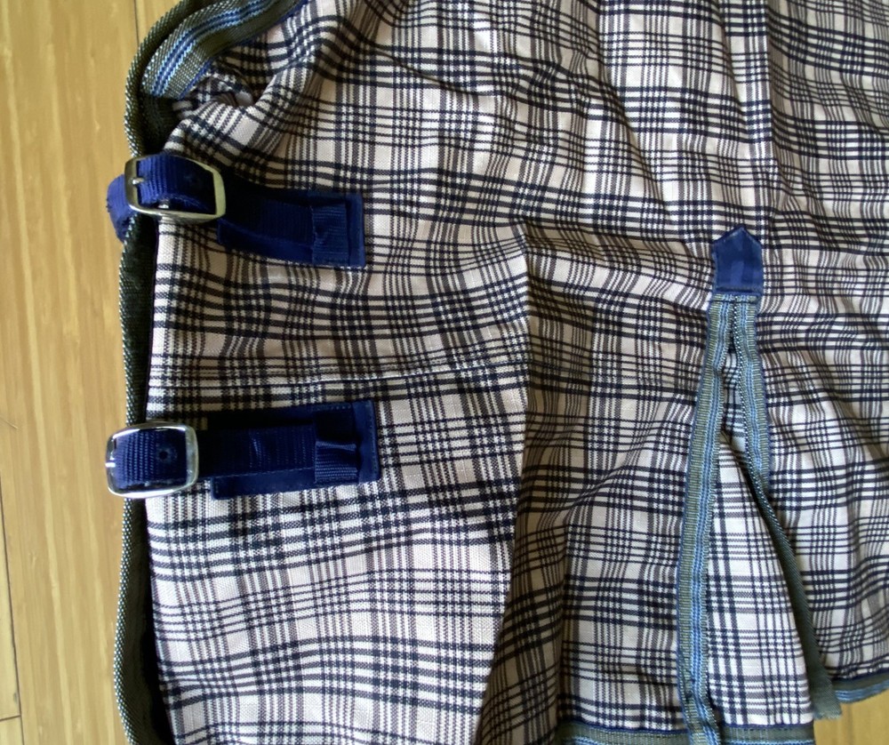 76" Authentic BAKER 5/A Waterproof Breathable Turnout Sheet~1200D~Buckle Front