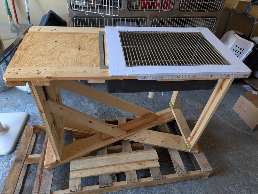 Handmade Veterinary Dental Prophylaxis Table