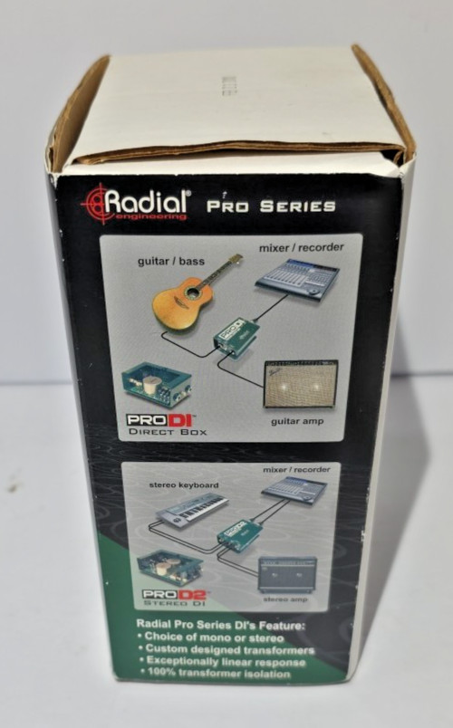 Radial Engineering ProDI Passive Direct Box Pro DI