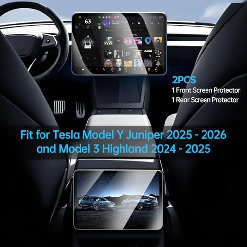 Screen Protector for Tesla Model Y Model Y Juniper / Model 3 Highland-HD
