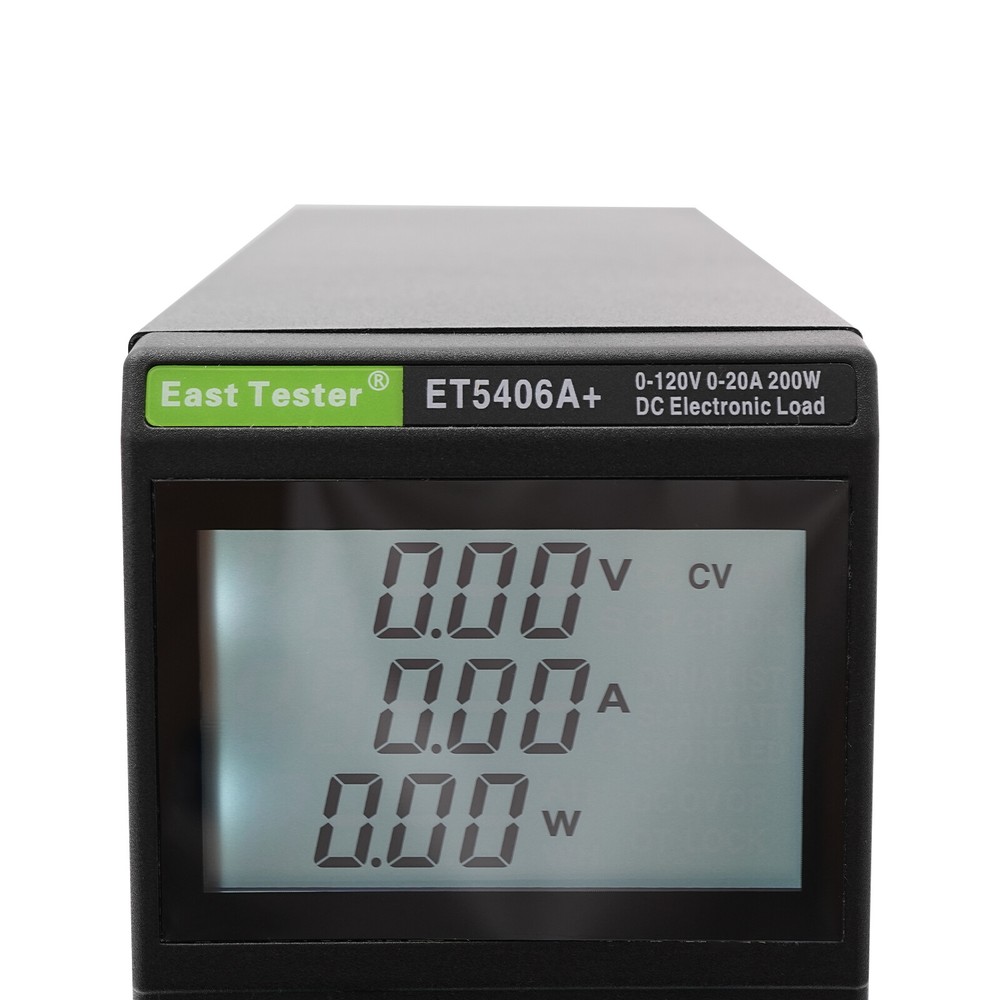 ET5406A+ Electronic Load Tester, 0-120V DC, 20A with Multi-Testing Modes