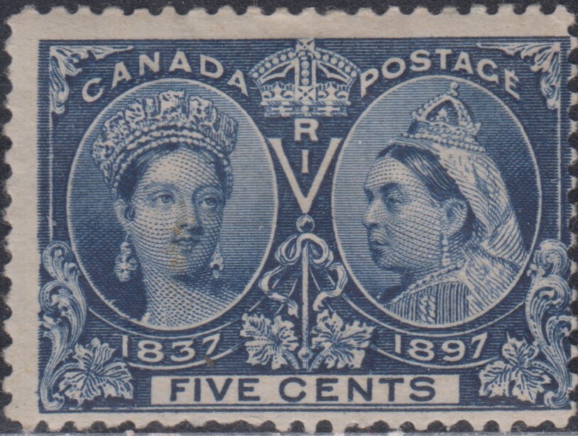 Canada UNITRADE HINGED  # 54  Diamond Jubilee