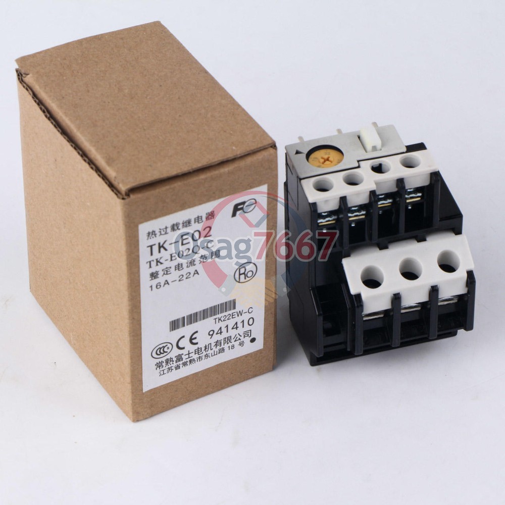 ONE New FUJI Thermal Overload Relay TK-E02 16-22A