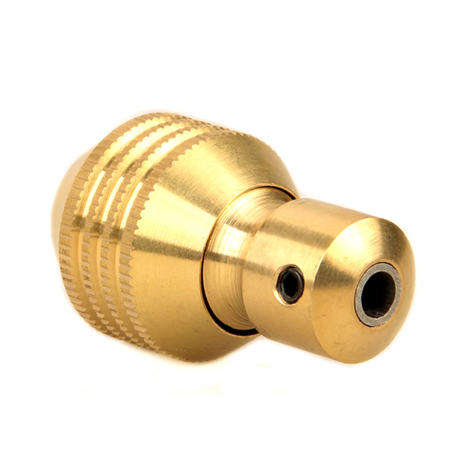 CNC Anti-skidding Self Locking Brass Tattoo Machine Grip 30mm Gold