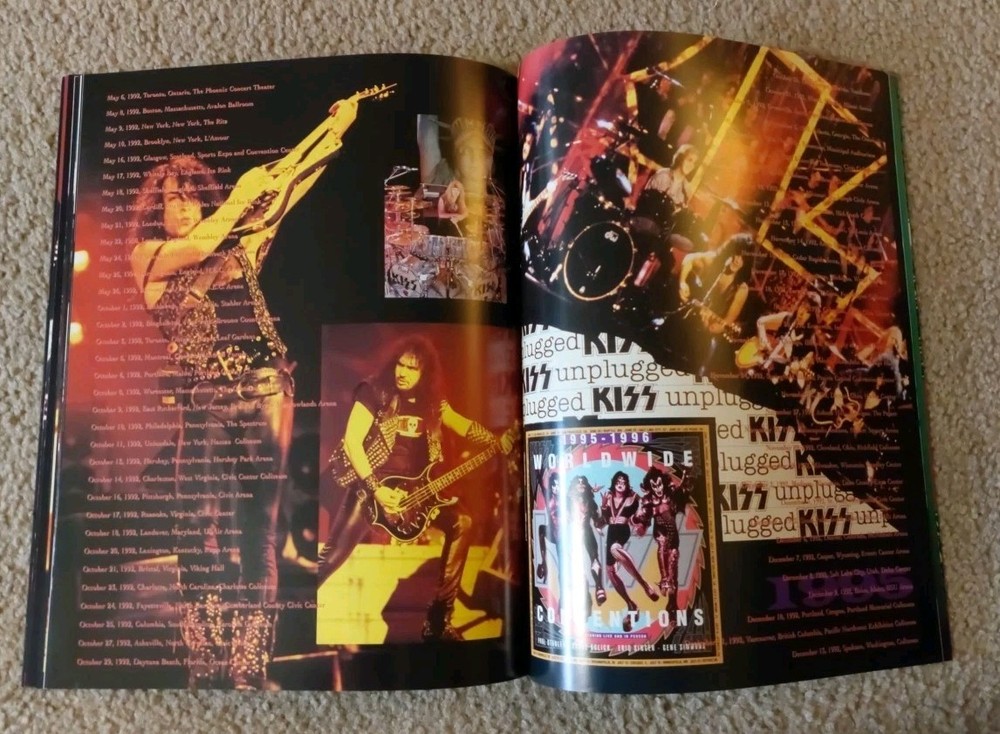 Kiss The Farewell Tour 1973-2000 Program Tour Book Complete EX Condition
