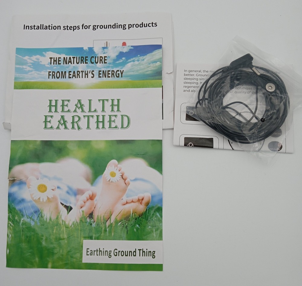 Cable/Power Adapter for Health Earthed Earthing Bed Mat Pad  Part ONLY