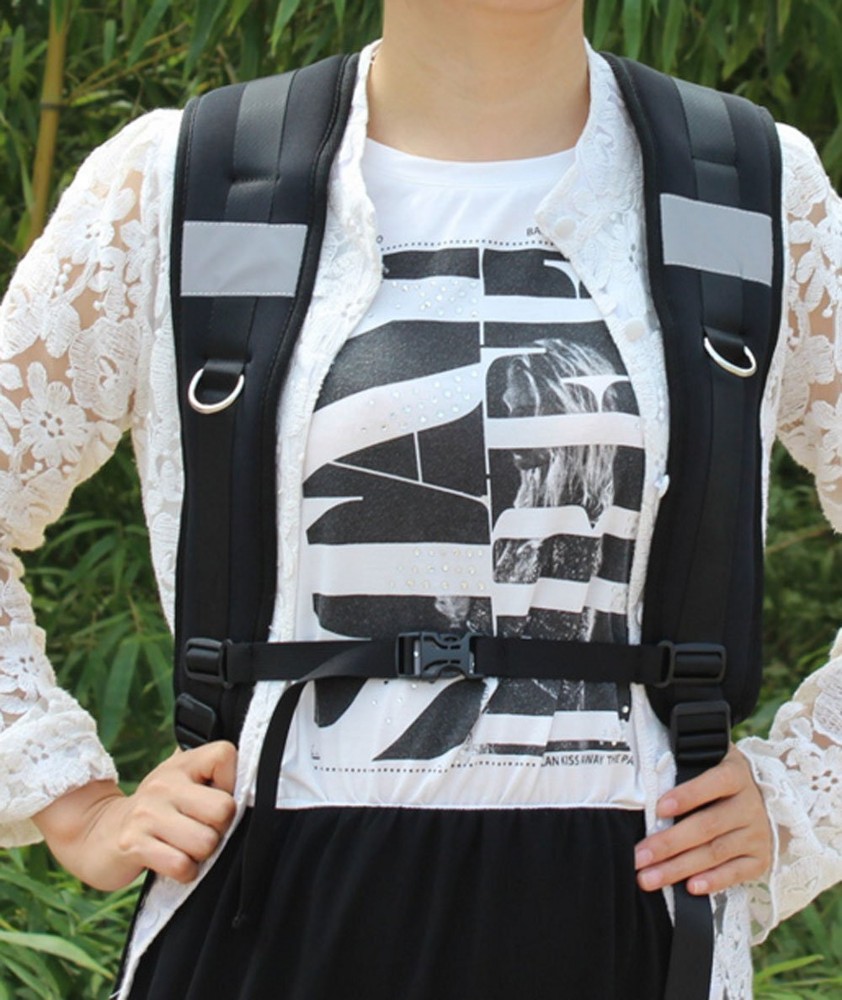 1 Pair Waterproof PVC Adjustable Shoulder Strap for Backpack