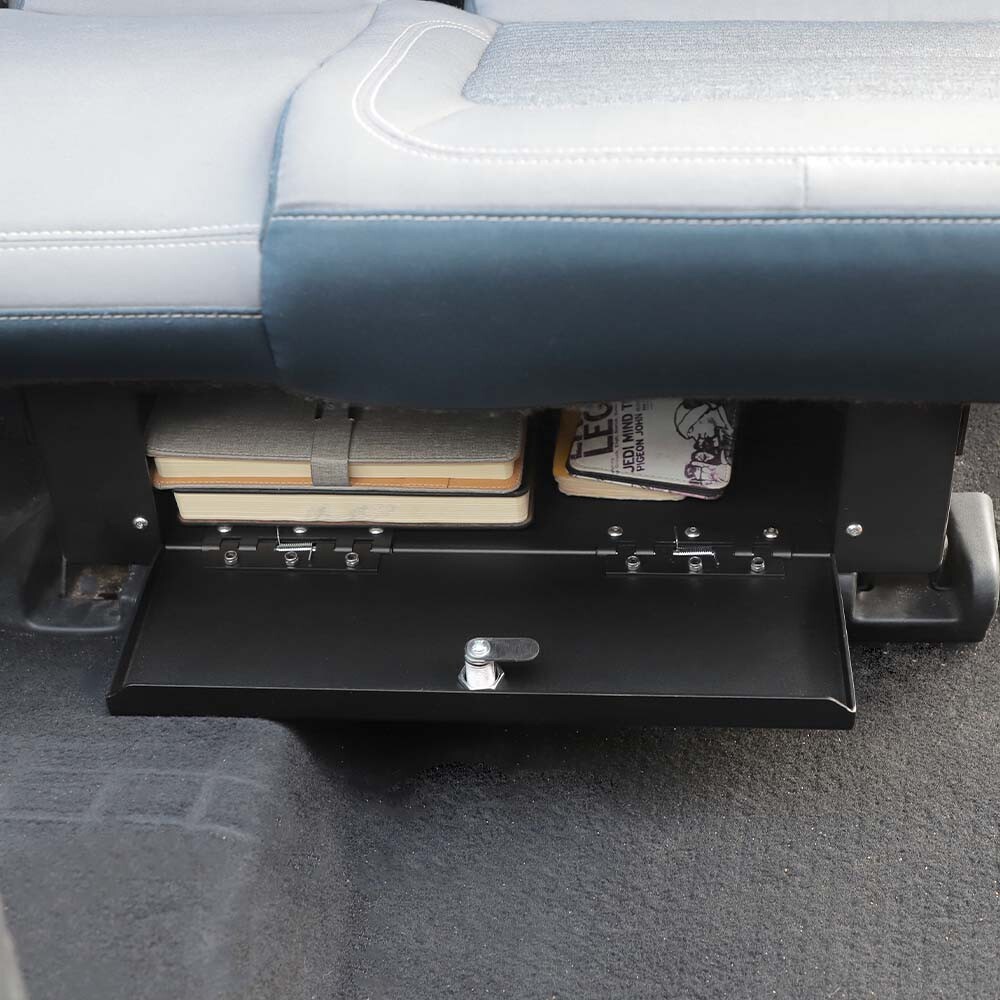 Under Seat Combination Lock Safe Box Case Security Organizer For Ford Bronco 4dr
