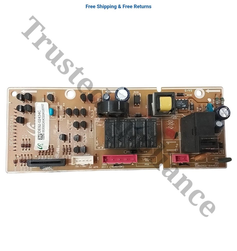 Genuine Samsung Microwave Touch Control Panel Assy # DE94-04315E DE92-02434D
