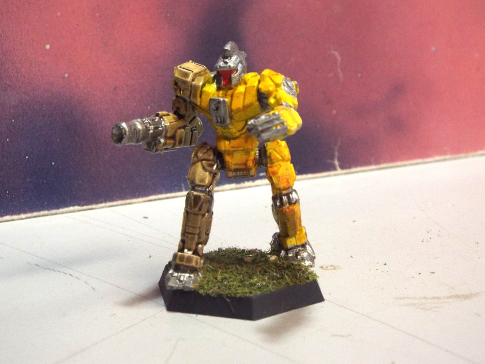BATTLETECH CENTURION MECH (CATALYST, PLASTIC, PAINTED)
