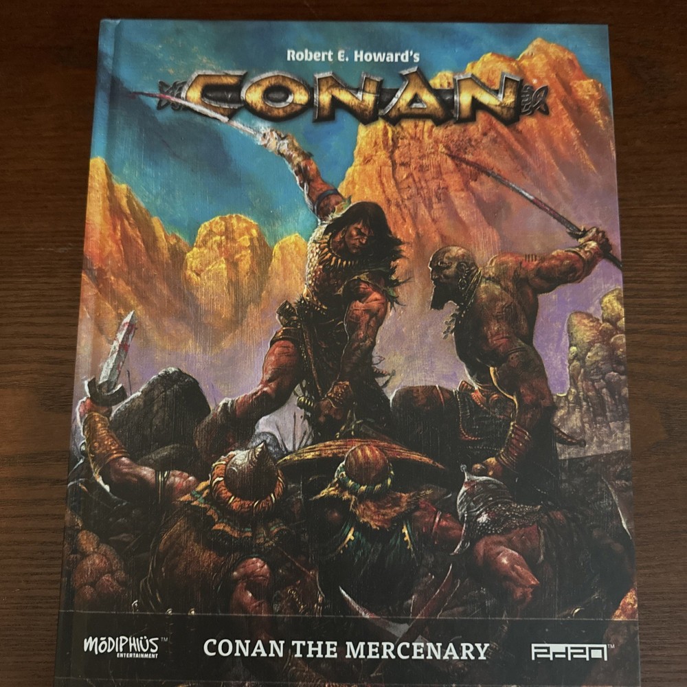 Modiphius Conan RPG Conan the Mercenary VG+/NM