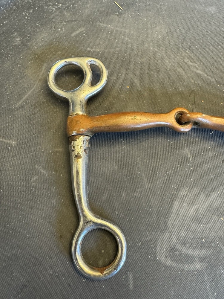 Snaffle Bit with Copper Mouth