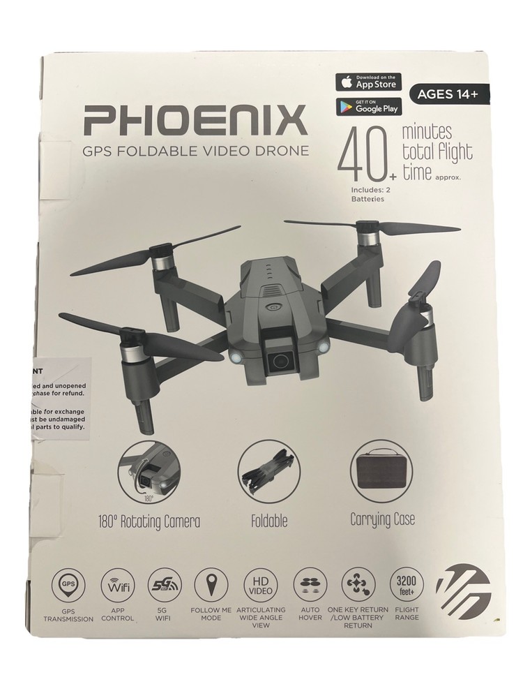 Vivitar VTI Phoenix Quadcopter Video Drone,