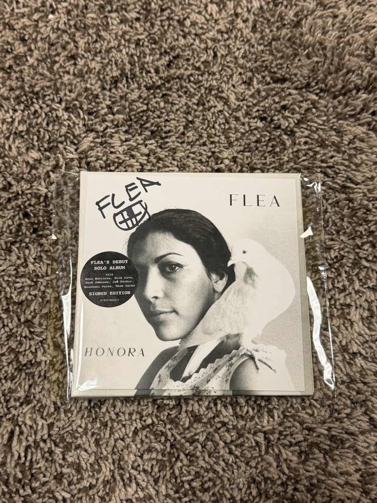 FLEA - Honora CD Signed Art Card NEW