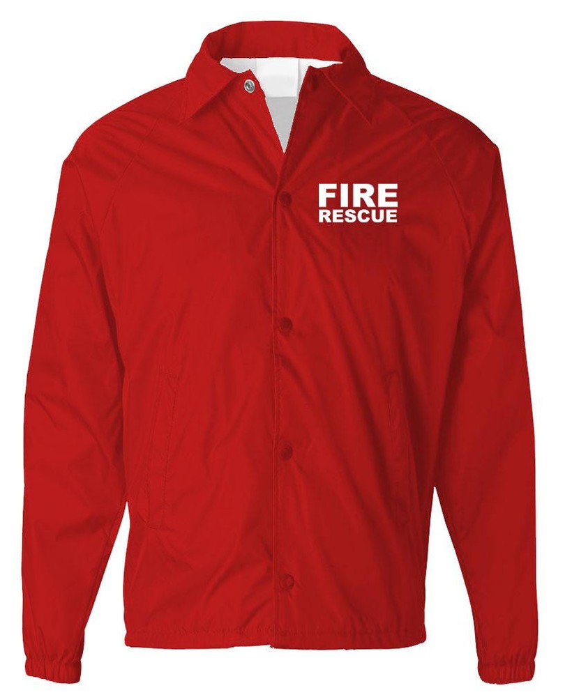 FIRE RESCUE - Windbreaker Coaches Jacket