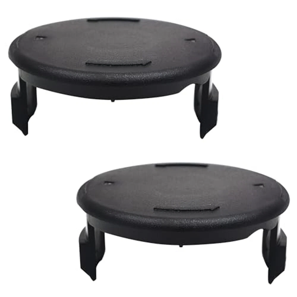 2pcs Spare Grass Eater Spool Cap Cover For Hyper Tough String Trimmer Black US