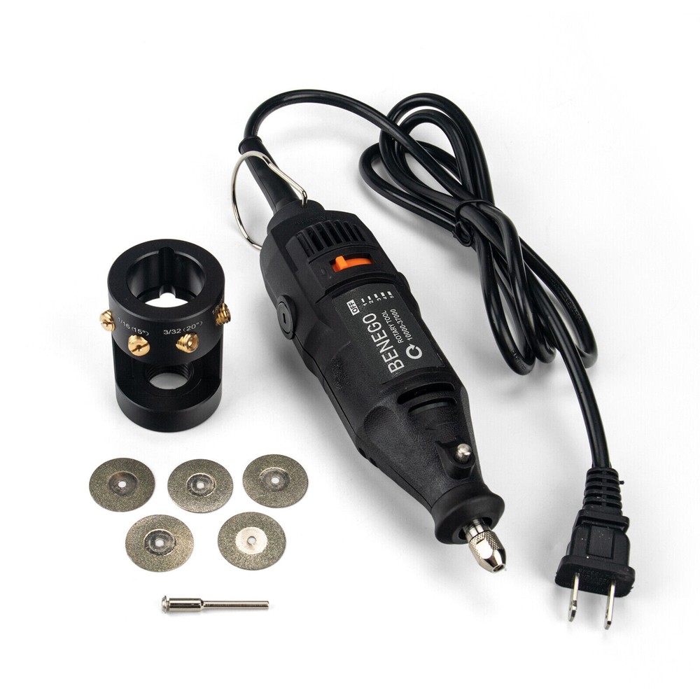 Tungsten Electrode Grinder Sharpener Multi-Angle Offsets w/ Rotary Tool TIG
