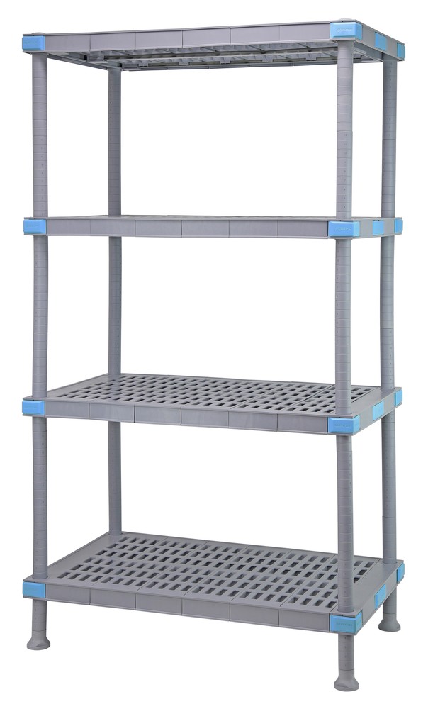 Quantum QP245486VS-4 All Plastic Shelving Unit