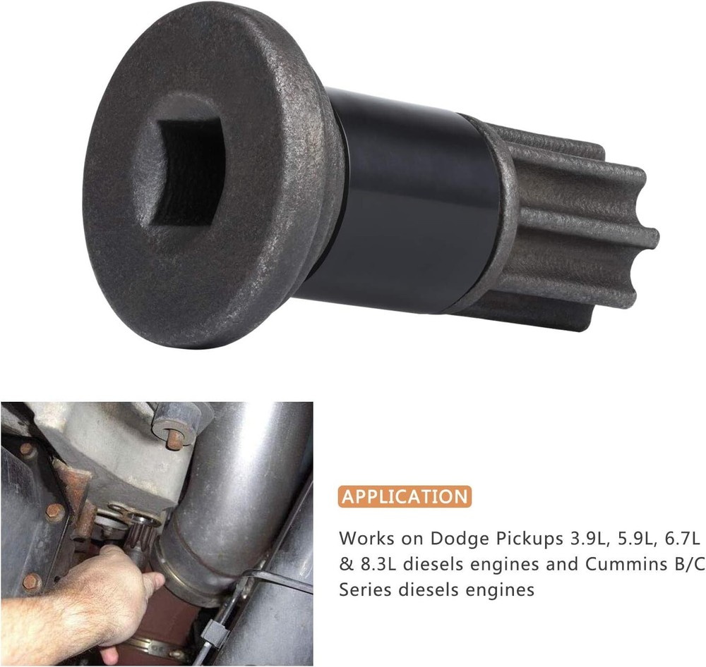 Engine Barring Tool for Paccar MX 13 & Engine Barring/Rotating Tool for Cummins