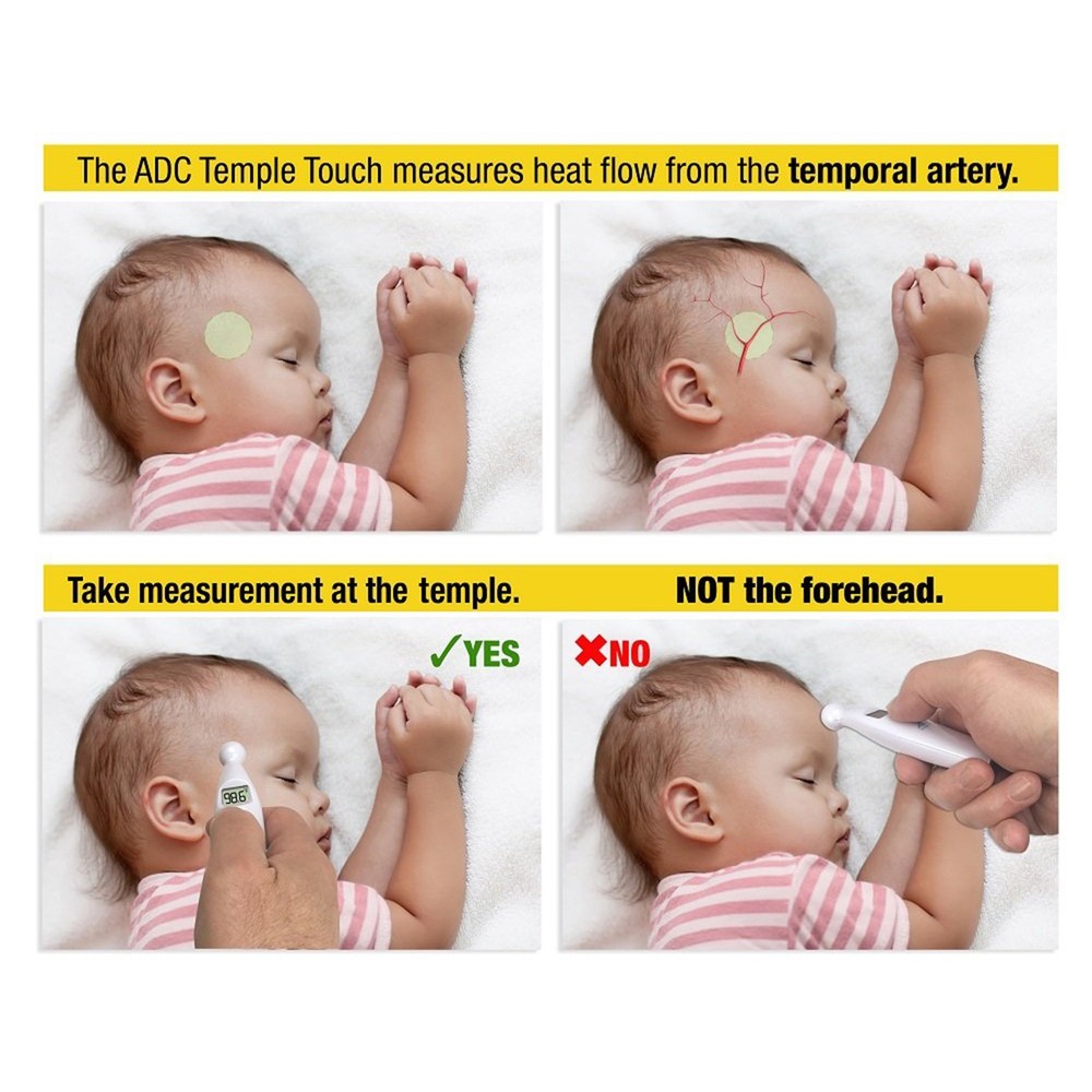 Adtemp 427 Digital Thermometer Stick LCD Display 427 1 Each