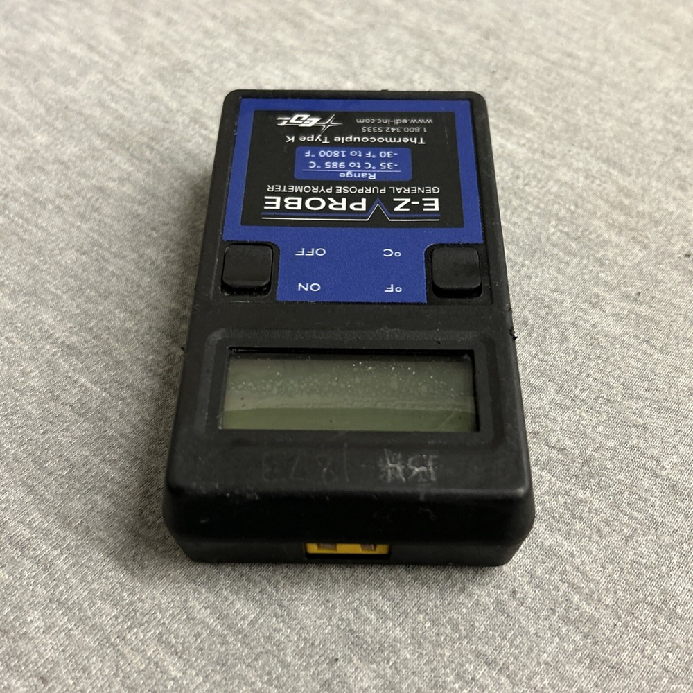 EDL E-Z Probe Digital Pyrometer Thermocouple Type K