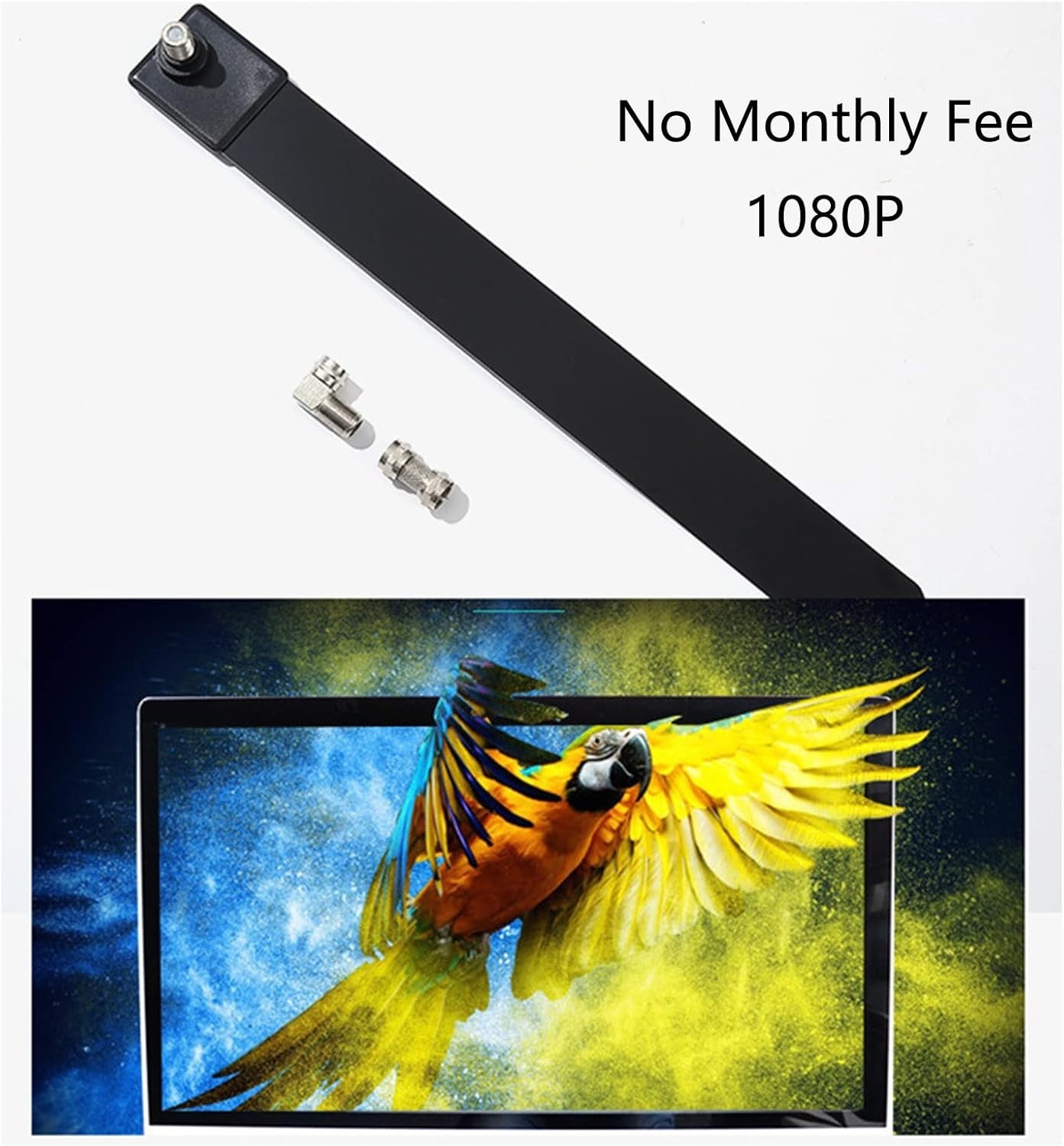 Clear HD Digital Satellite Indoor TV HDTV Antenna Key Free 1080p As seen on TV