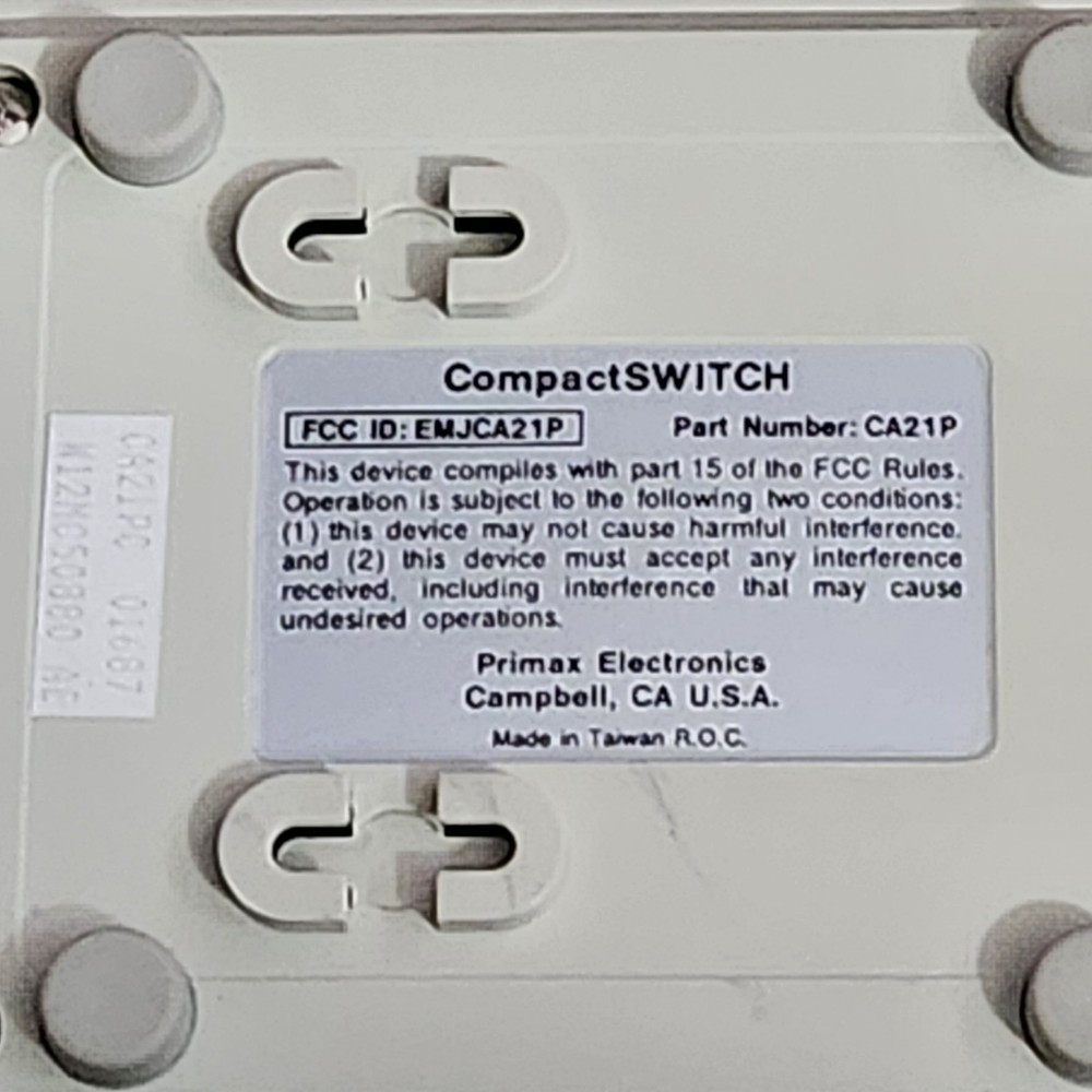 Primax Compact Switch CA21P Parallel Auto Switch