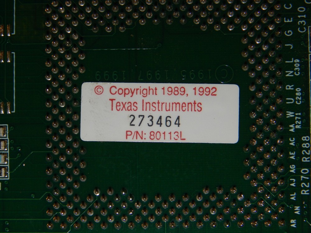 Texas Instruments 80113L ISA Analogic Card