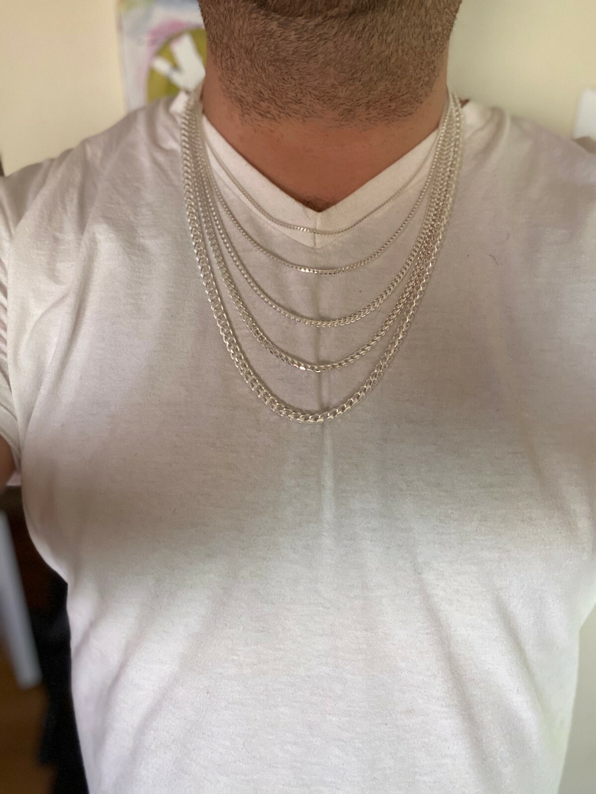 Real Solid 925 Sterling Silver Franco Chain 2-5mm Box Necklace Men Ladies 18-30"