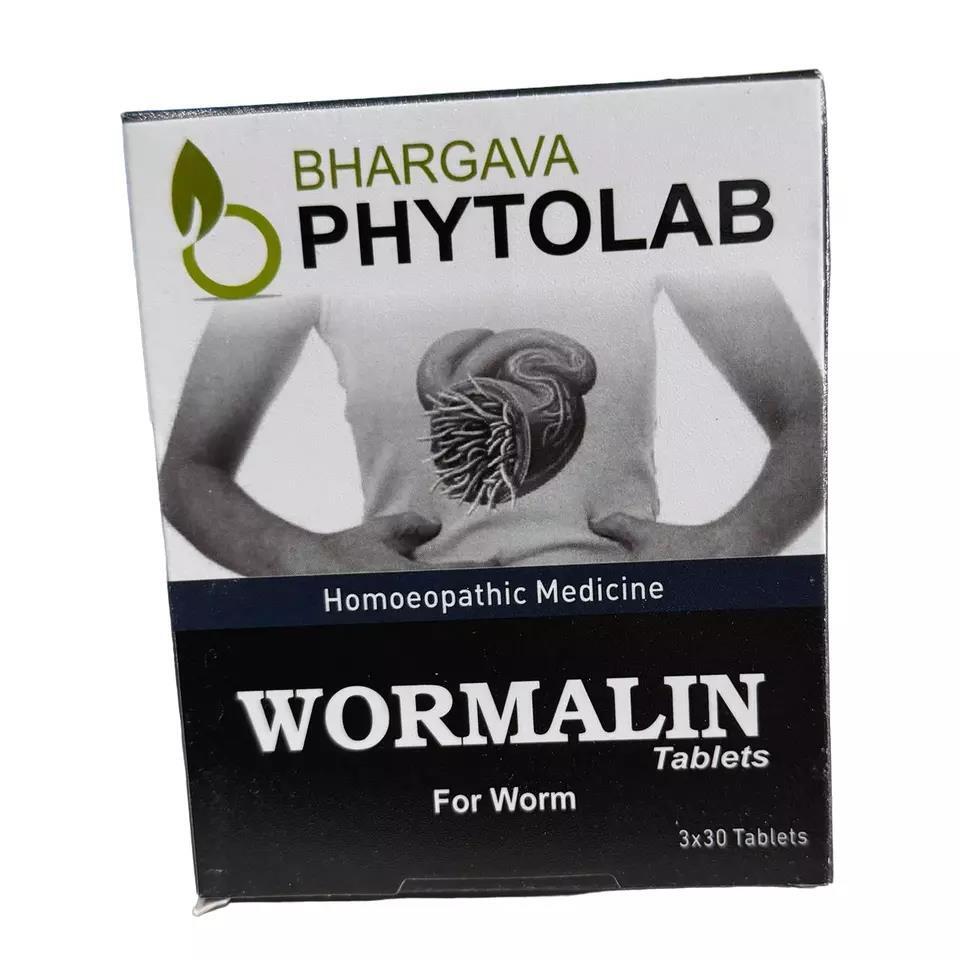 Permanent Treatment For Hookworm, Roundworm, Tapeworm Removals Homeopathy 90Tabs