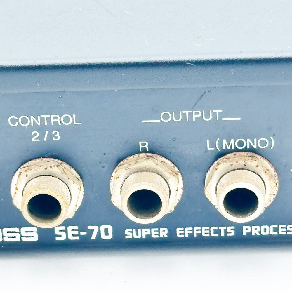 Boss SE-70 Multi Super Effects Processor Good Condition Working