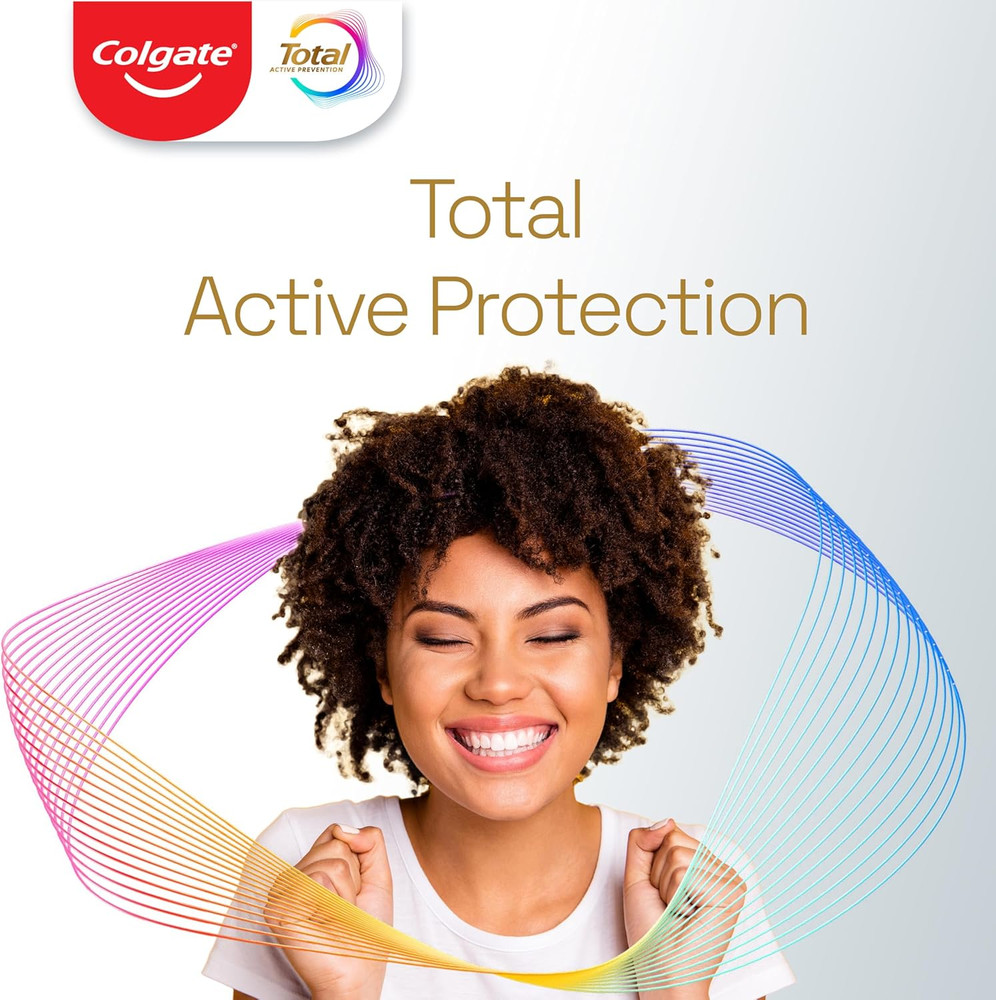 Total Active Prevention Foaming Clean Soft Toothbrushes, Soft Bristle Toothbrush