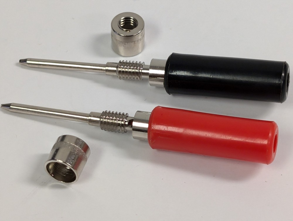 VOLT OHM MILLIAMP METER PIN PLUGS (2 Pack)