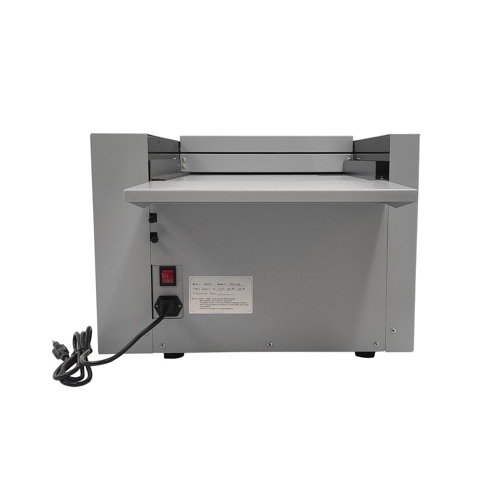 110V 13'' Digital Electric Creasing and Perforating Machine Indentation Machine