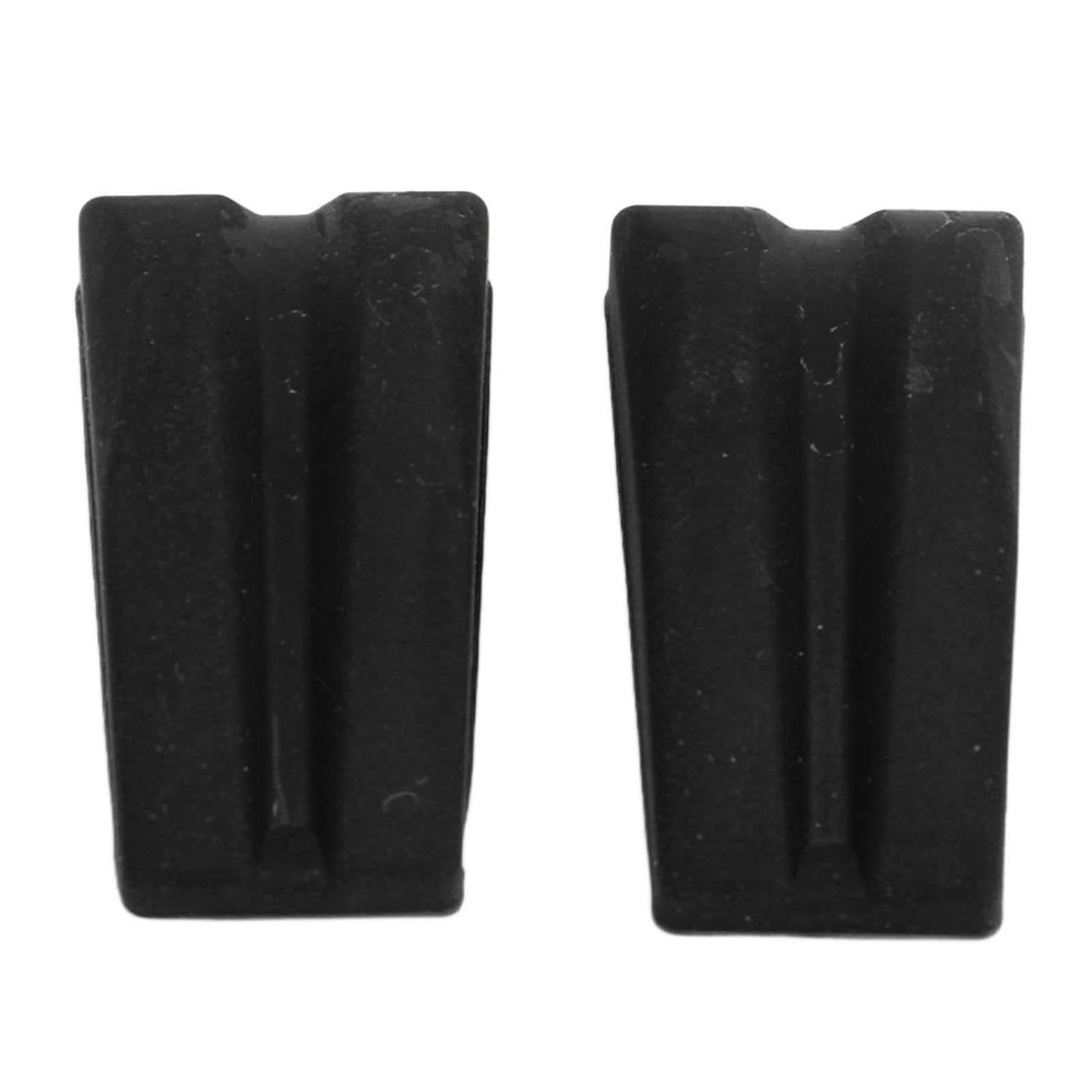 2Pcs Archery Bow Vibration Noise Reduction Dampers Black