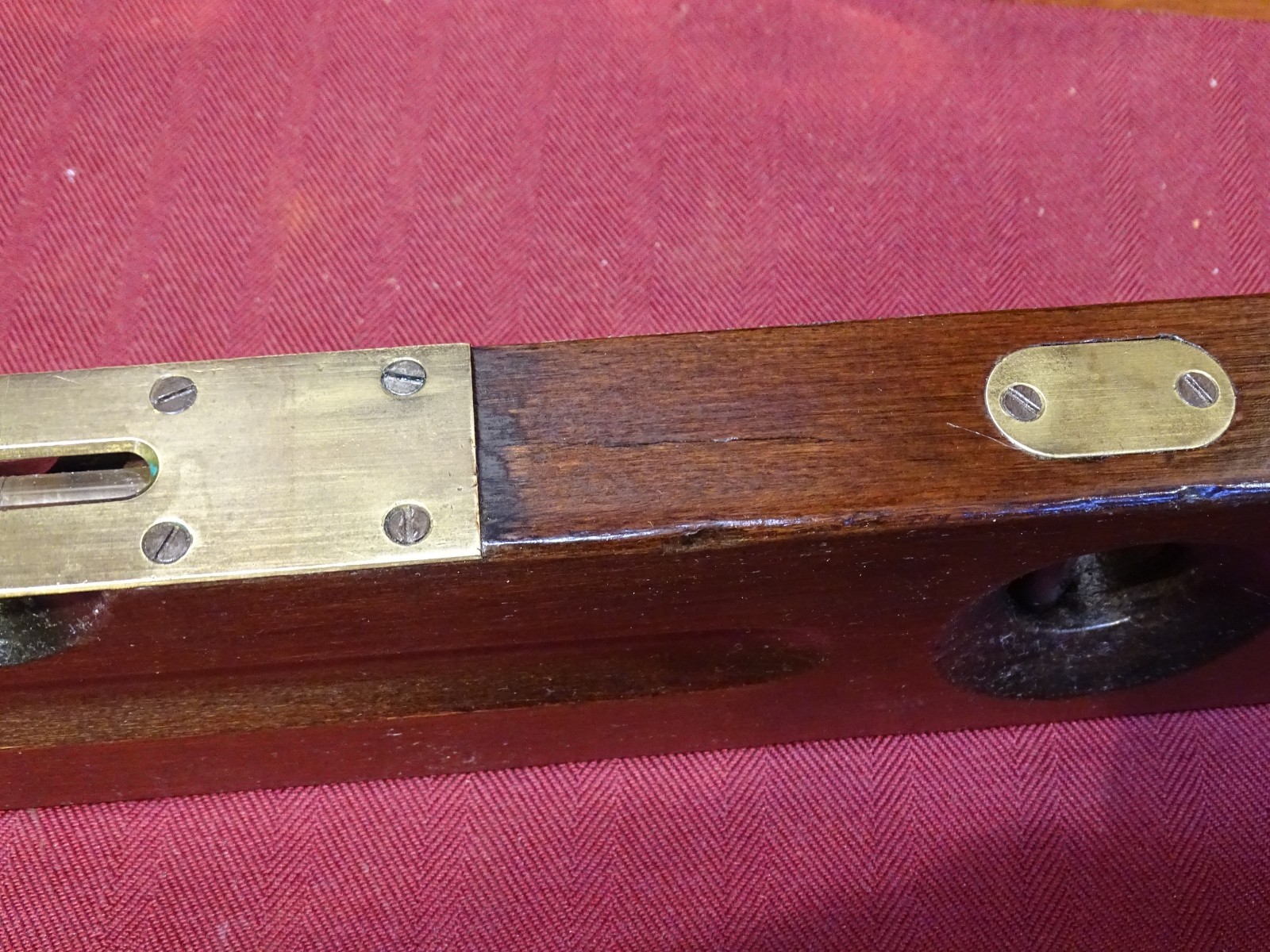 Stanley Rule & Level 26" No. 13 Adjustable Level & Plumb Refurbished Condition.