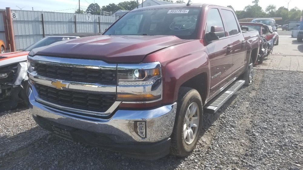 16 CHEVY SILVERADO 1500 LT TAIL GATE WITH BACK UP CAMERA MAROON