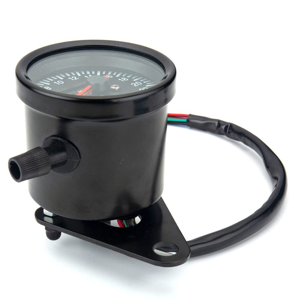 Motorcycle Speedometer 220km/h, Motorcycle Odometer Speedometer with Indicator Light...