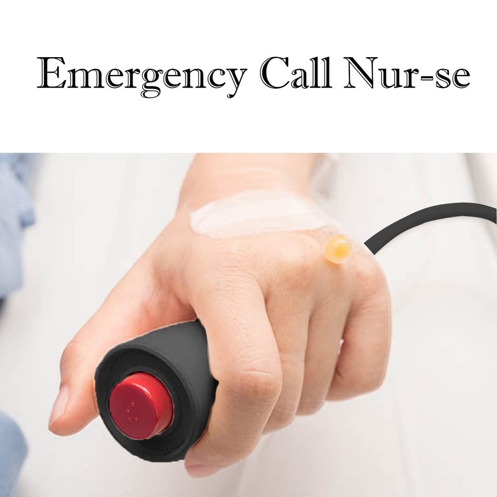 Replacement Nurse Call Cord 7 ft Momentary Call Cable with 6.35mm Plug