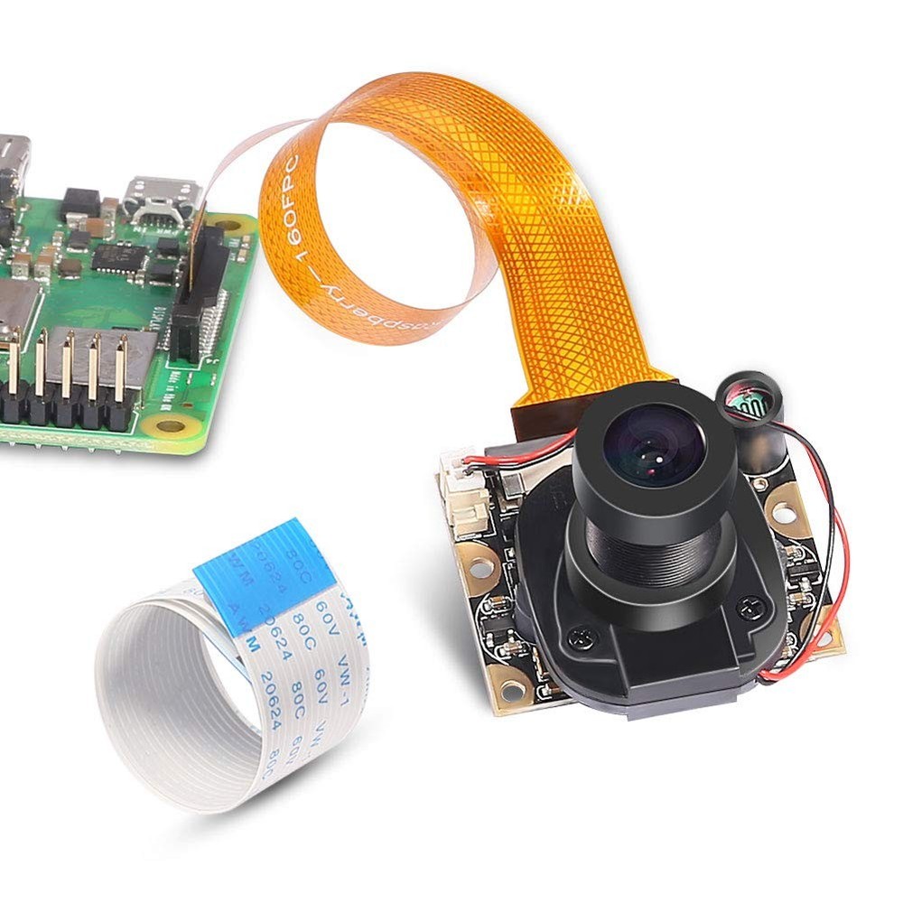 for Raspberry Pi 3 Model B+ Camera Module Automatic IR-Cut Switching Day/Nigh...