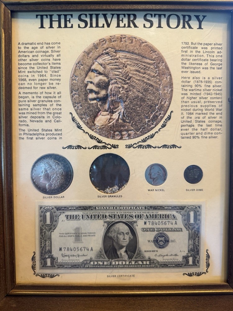 4 Small Display Coin Sets