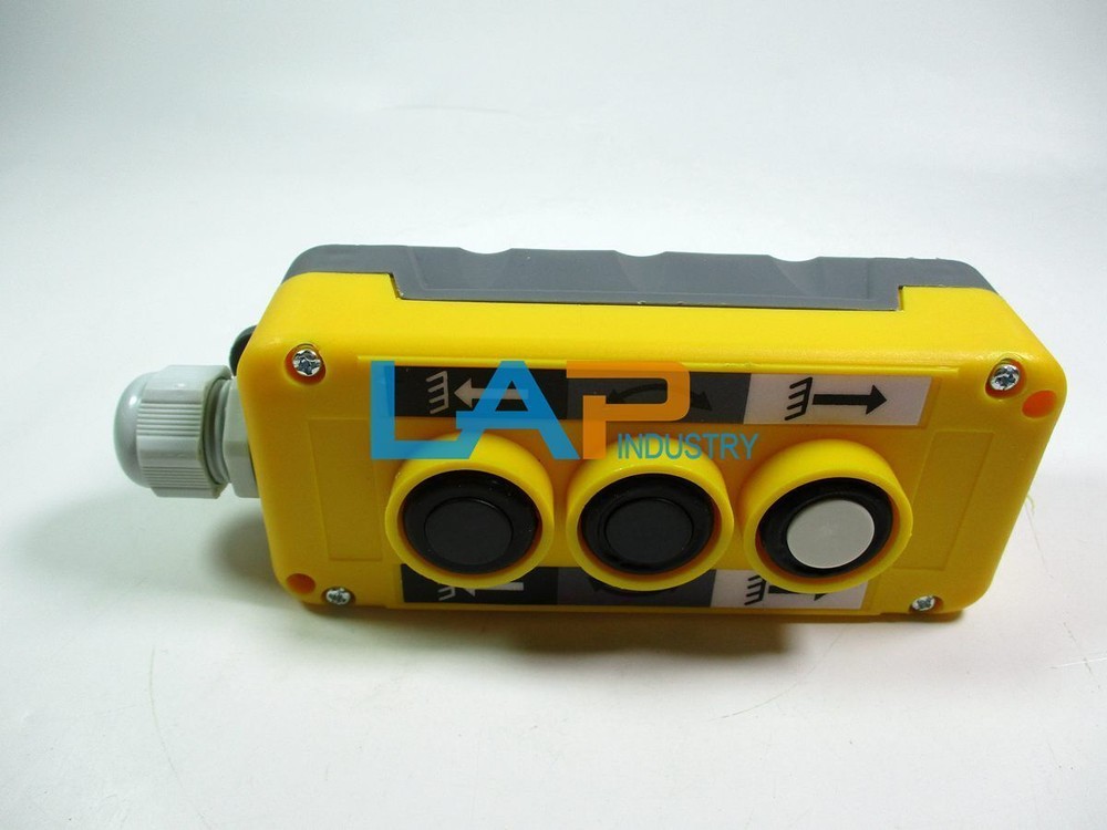 1 Pc. COP-3B Lifting And Unloading Tail Plate 3 Bit Crane Switch Button Box
