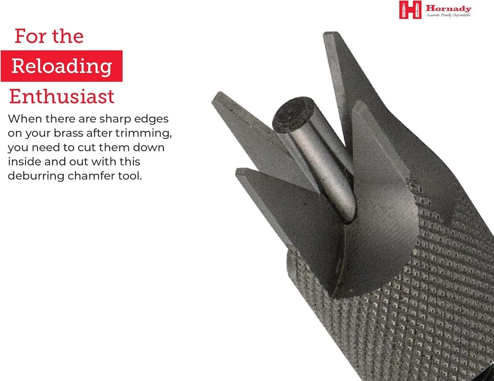 4 Blade Deburring Tool 050173 Outside Diameter For Accurate Bullet Seating Use