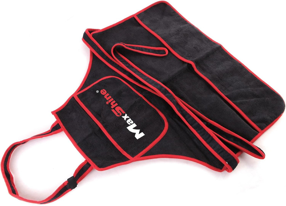 Universal Adjustable Microfiber Detailing Apron (330GSM) – Waterproof & Reusable