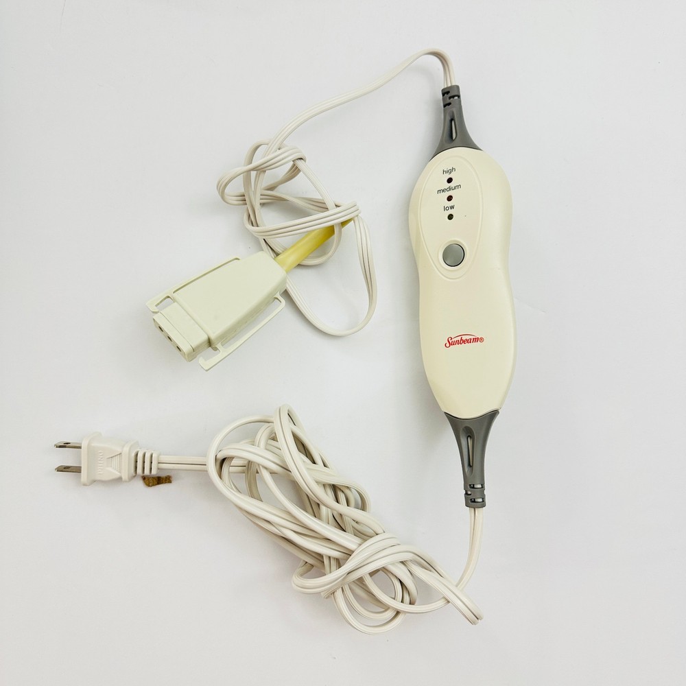Sunbeam A85P E23623 613A V271PH 3-Prong Electric Blanket Controller Plug Power